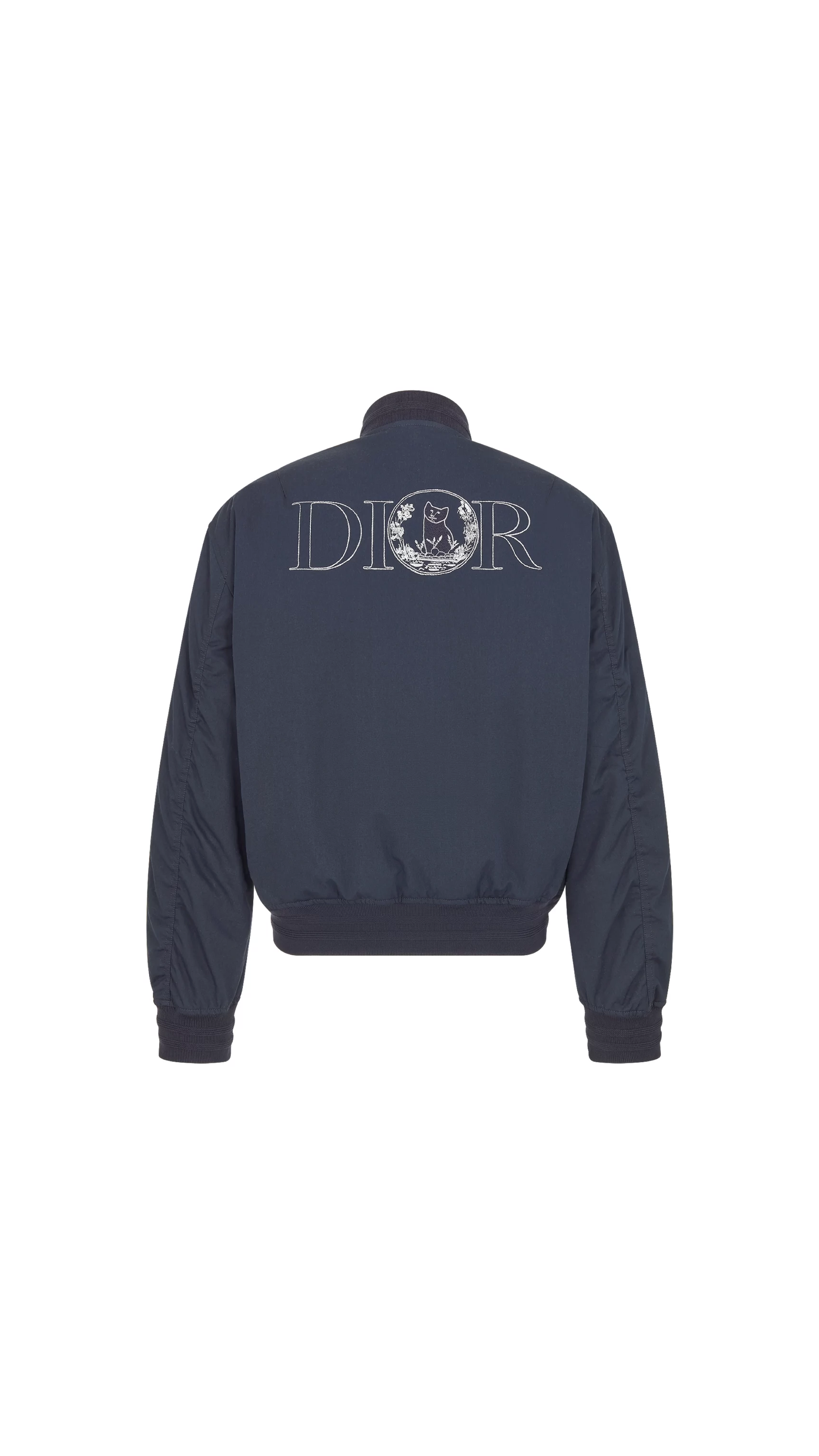 Dior & Hylton Nel Bomber Jacket - Navy