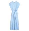 Slouch waist dress sky