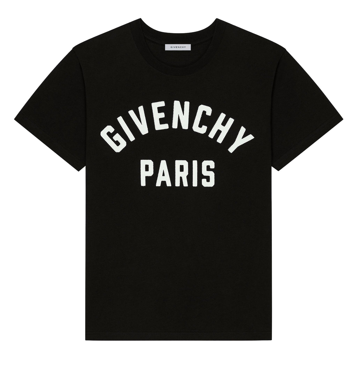 T-shirt in cotton with Givenchy Paris embroidery