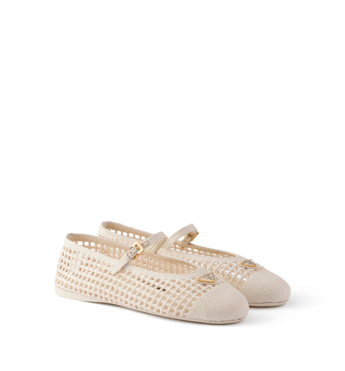 Crochet ballerinas