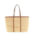 Rockstud Tote Beige
