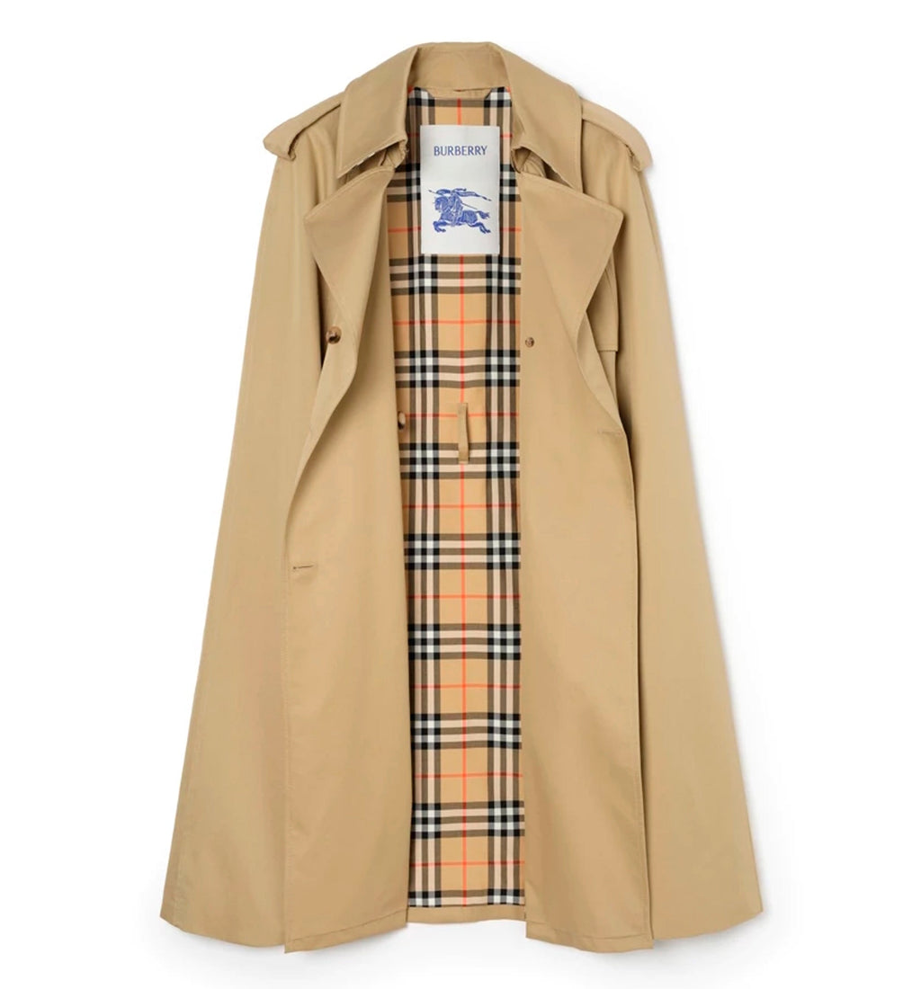 Gabardine Belmont Trench Cape