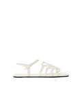 Petal Anagram sandal in calfskin