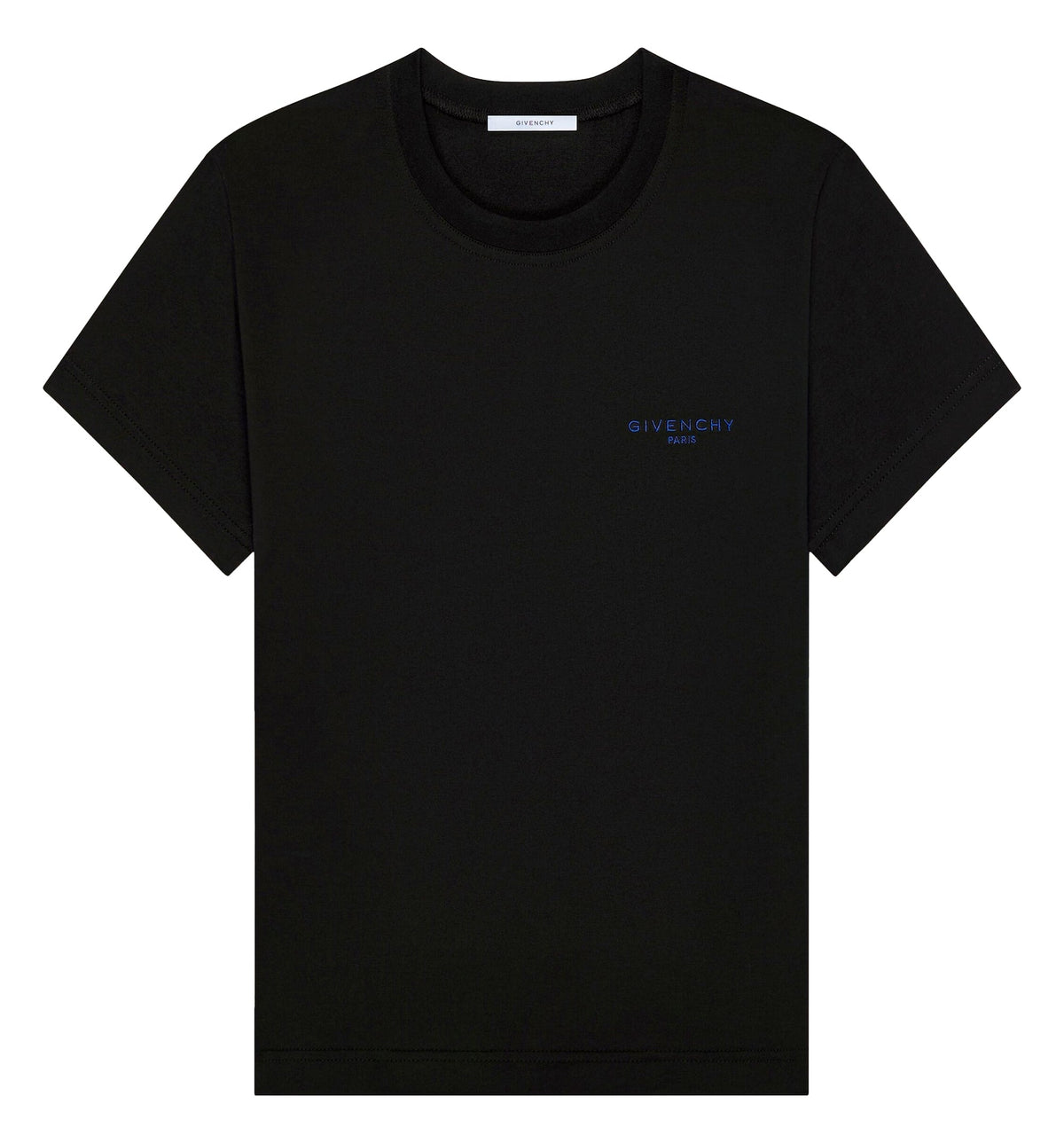 Slim t-shirt in cotton with Givenchy Paris embroidery