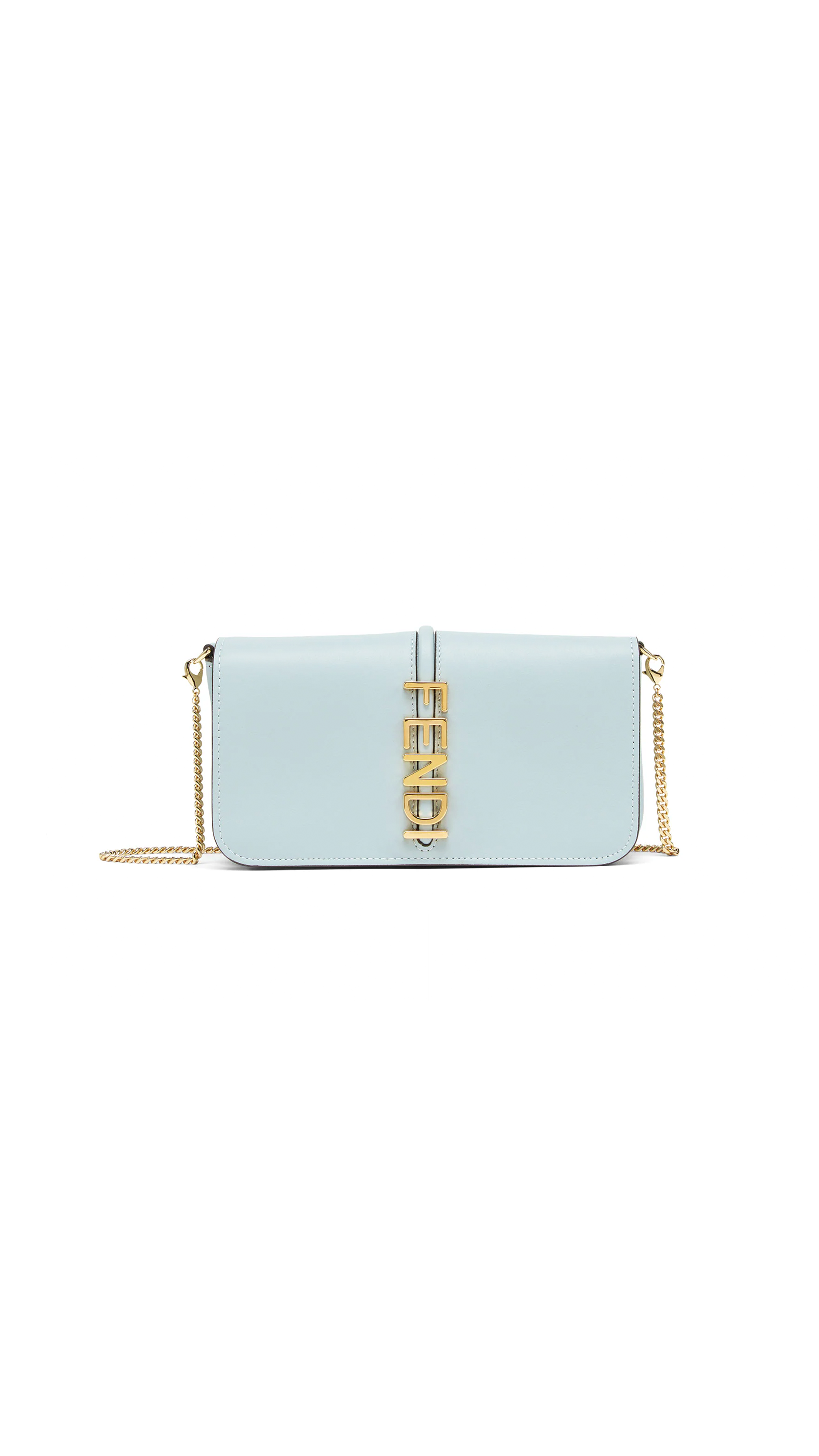 Fendigraphy Wallet On Chain - Light Blue