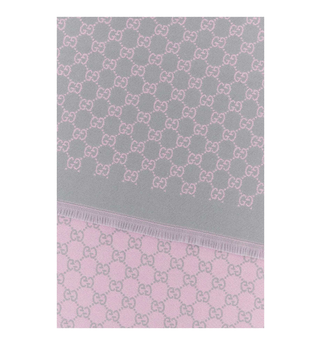 GG Wool Viscose Lamé Scarf