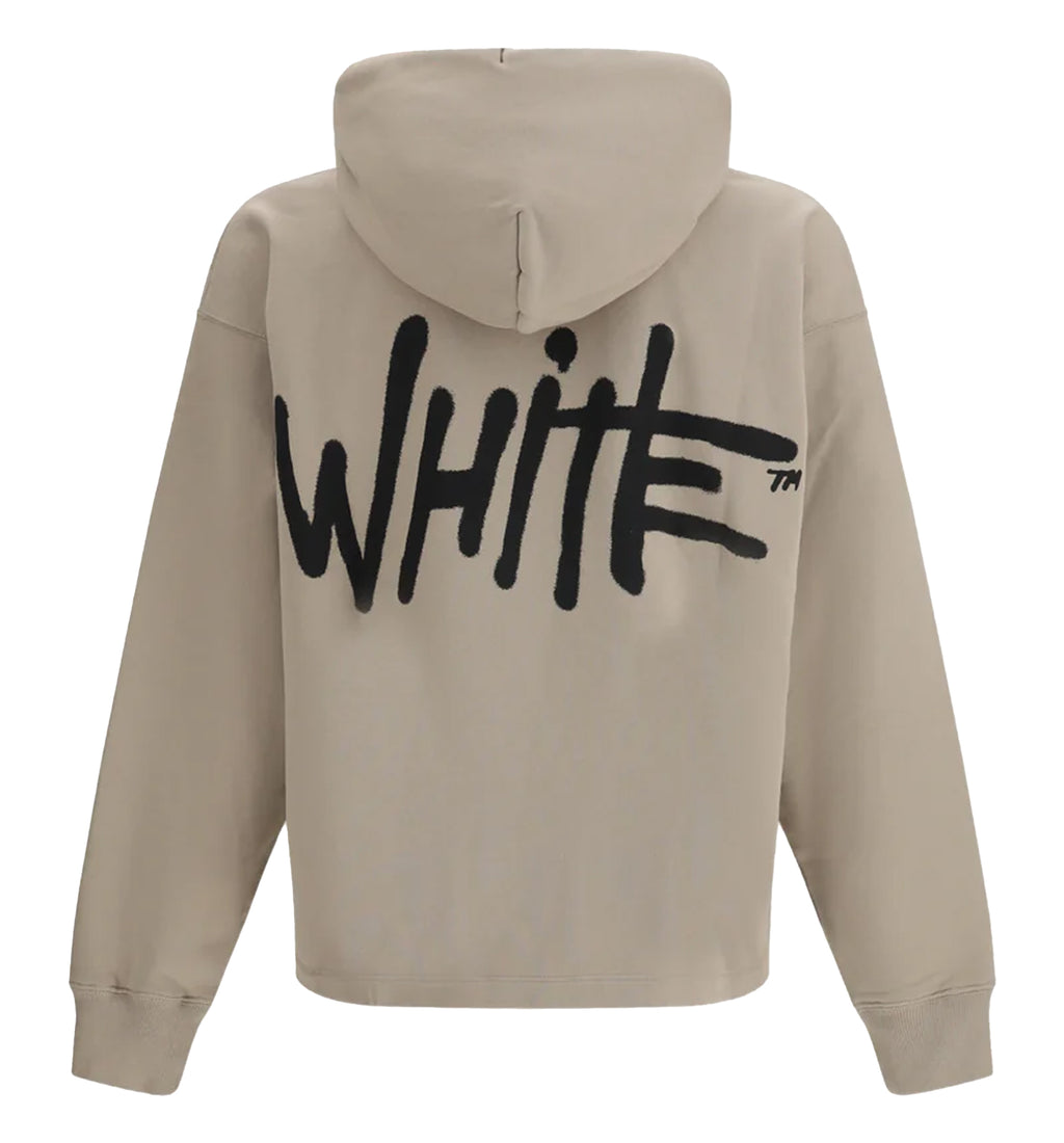 Spray Logo Loose Hoodie