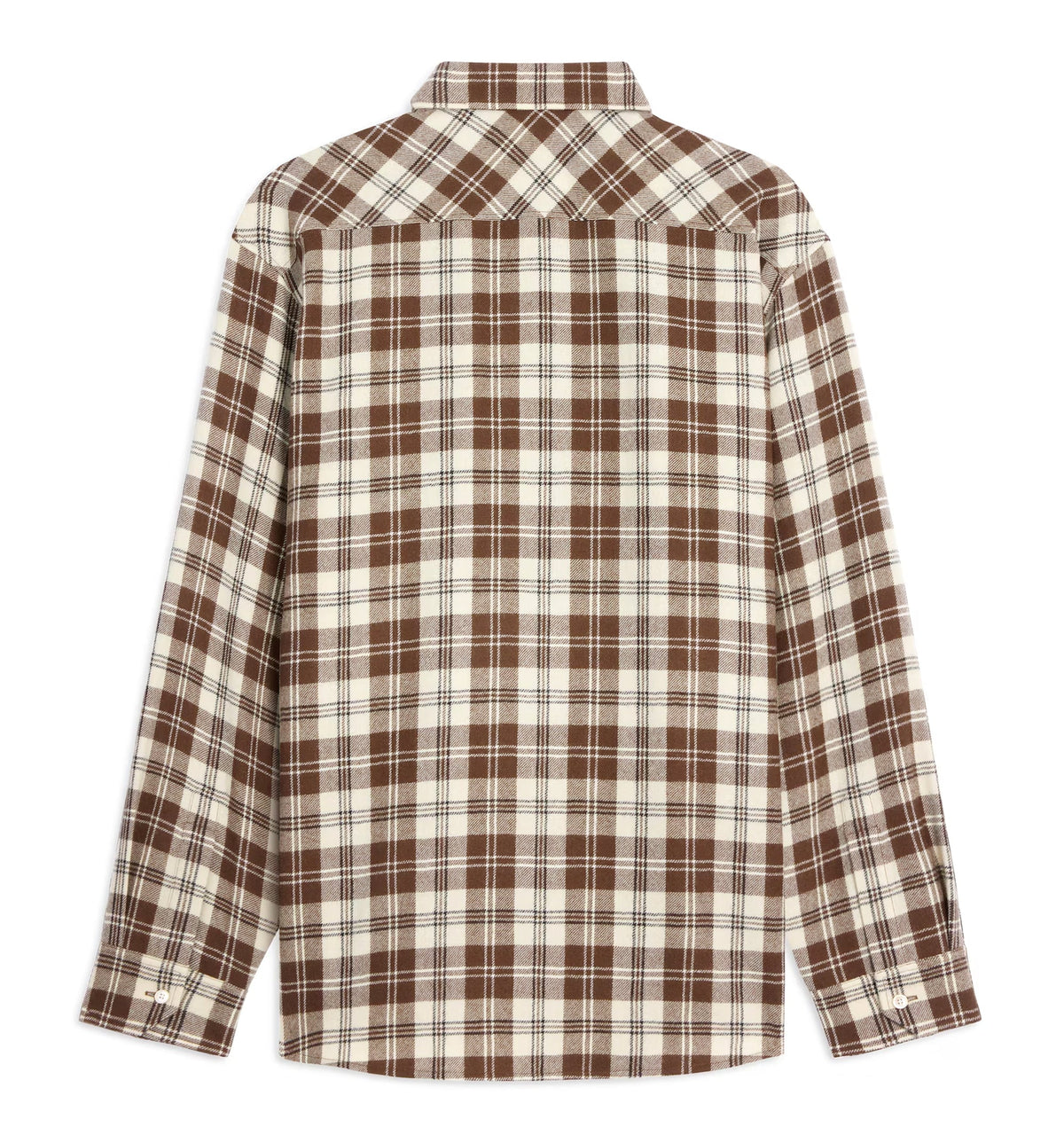 Relaxed Shirt in Checked Wool