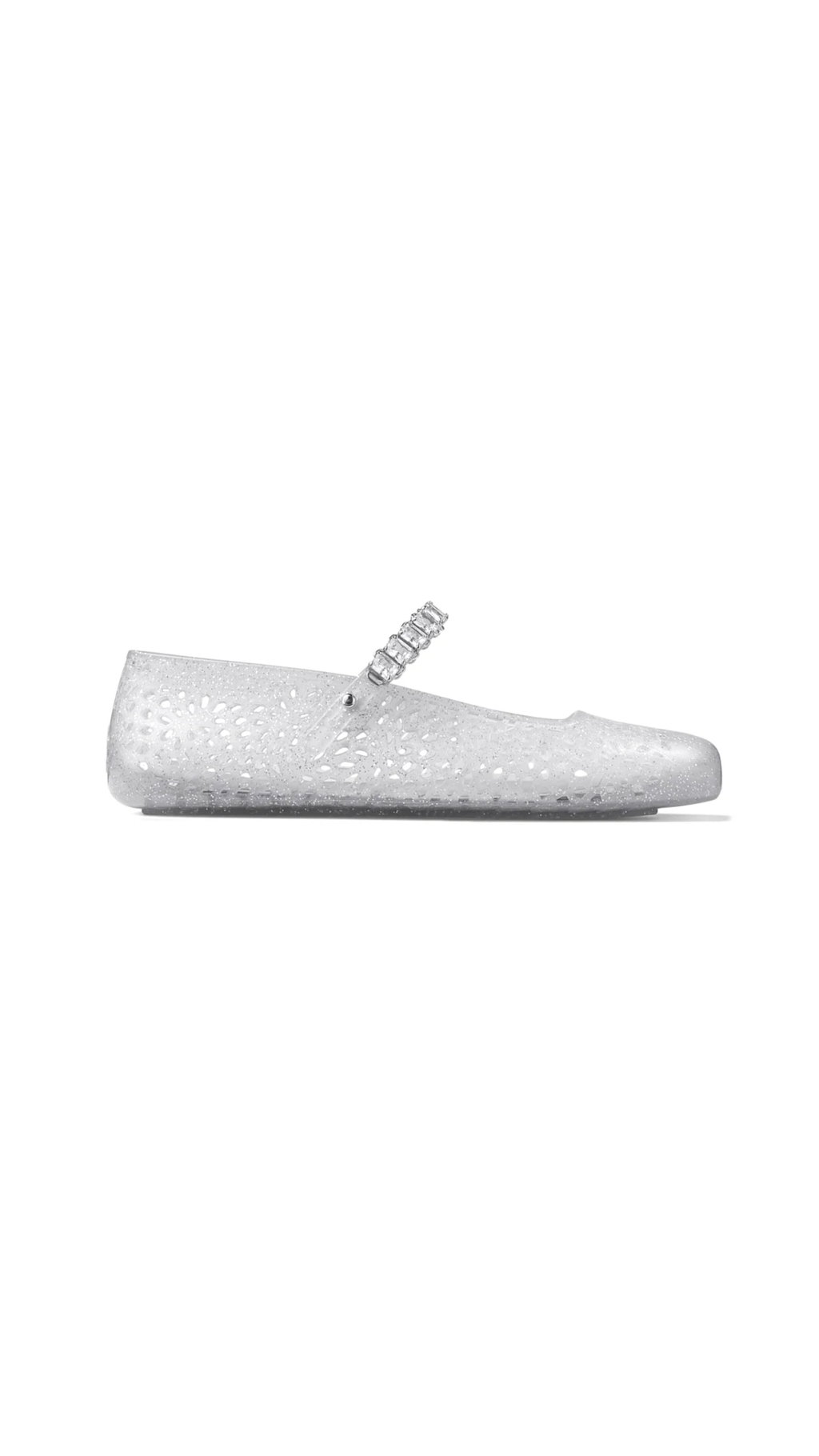 The Jelly Ballerina Flats - Clear