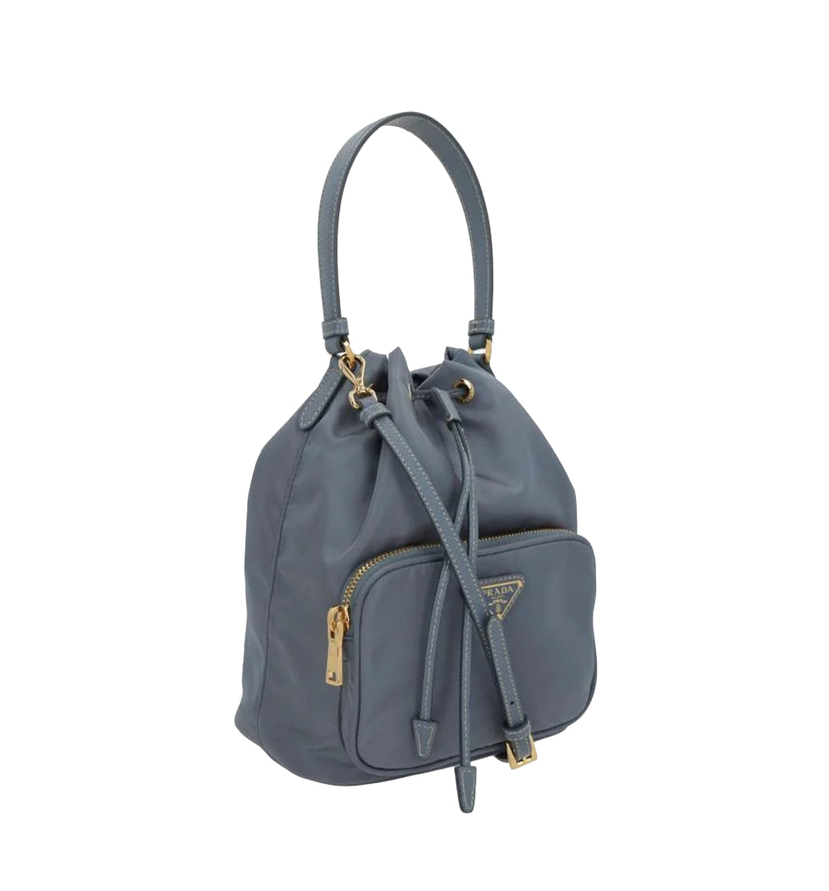 Prada Duet Re-Nylon Bucket Bag