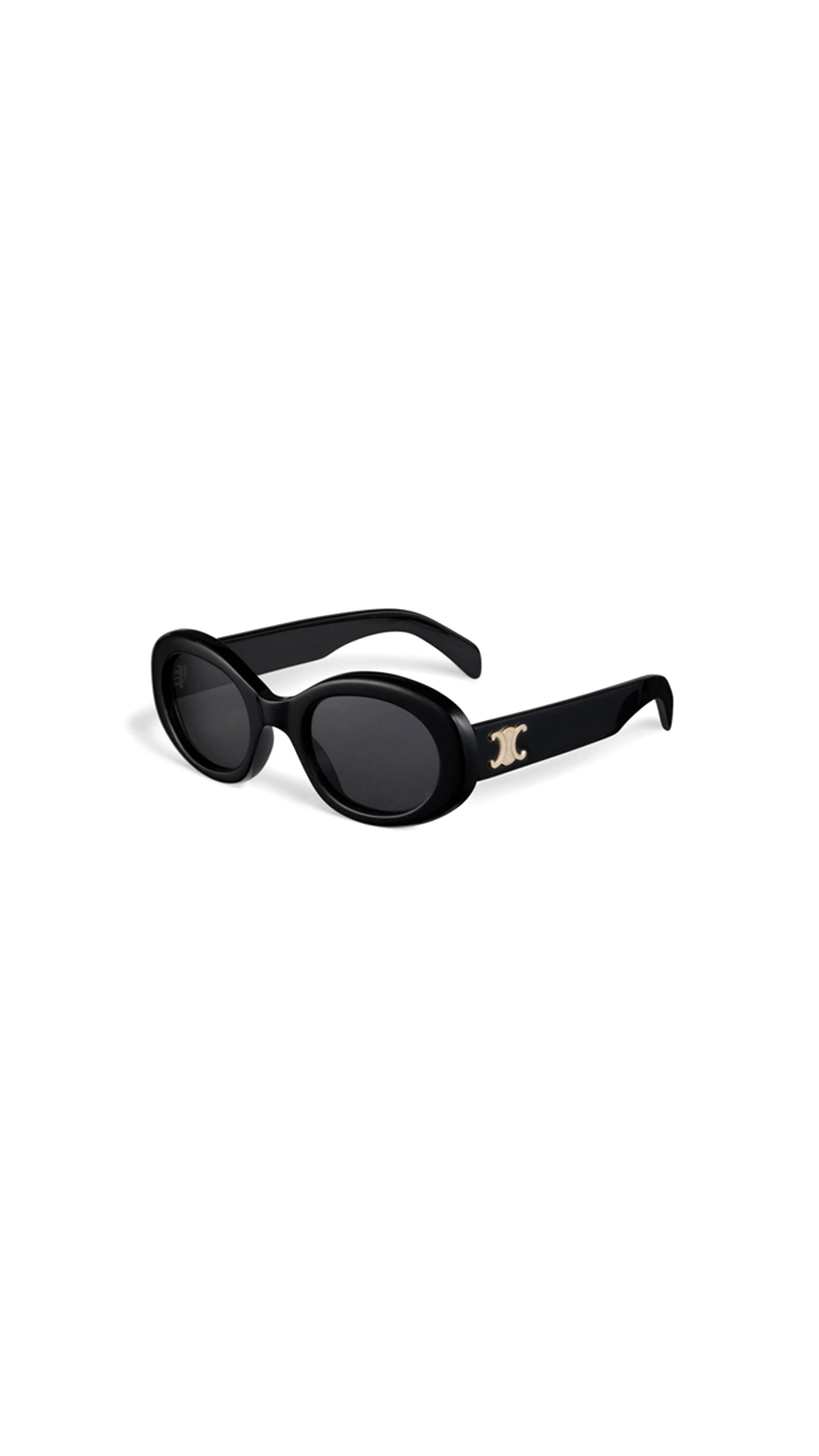 Triomphe 01 Sunglasses in Acetate - Black