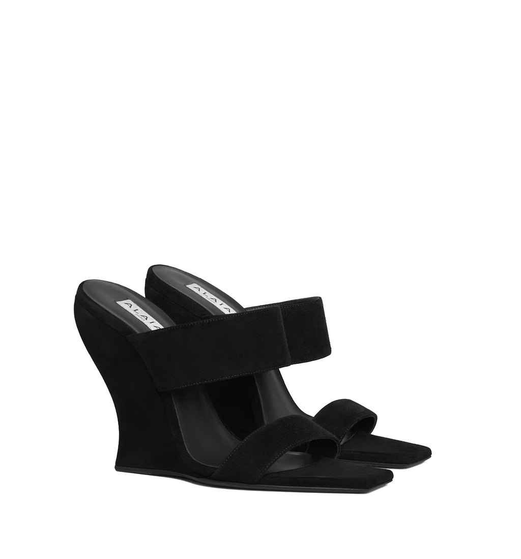 Wave Mules In Suede
