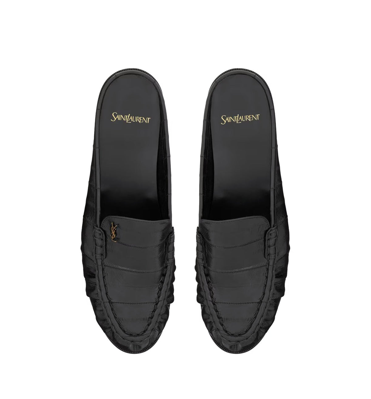 Le Loafer Mules in Eel