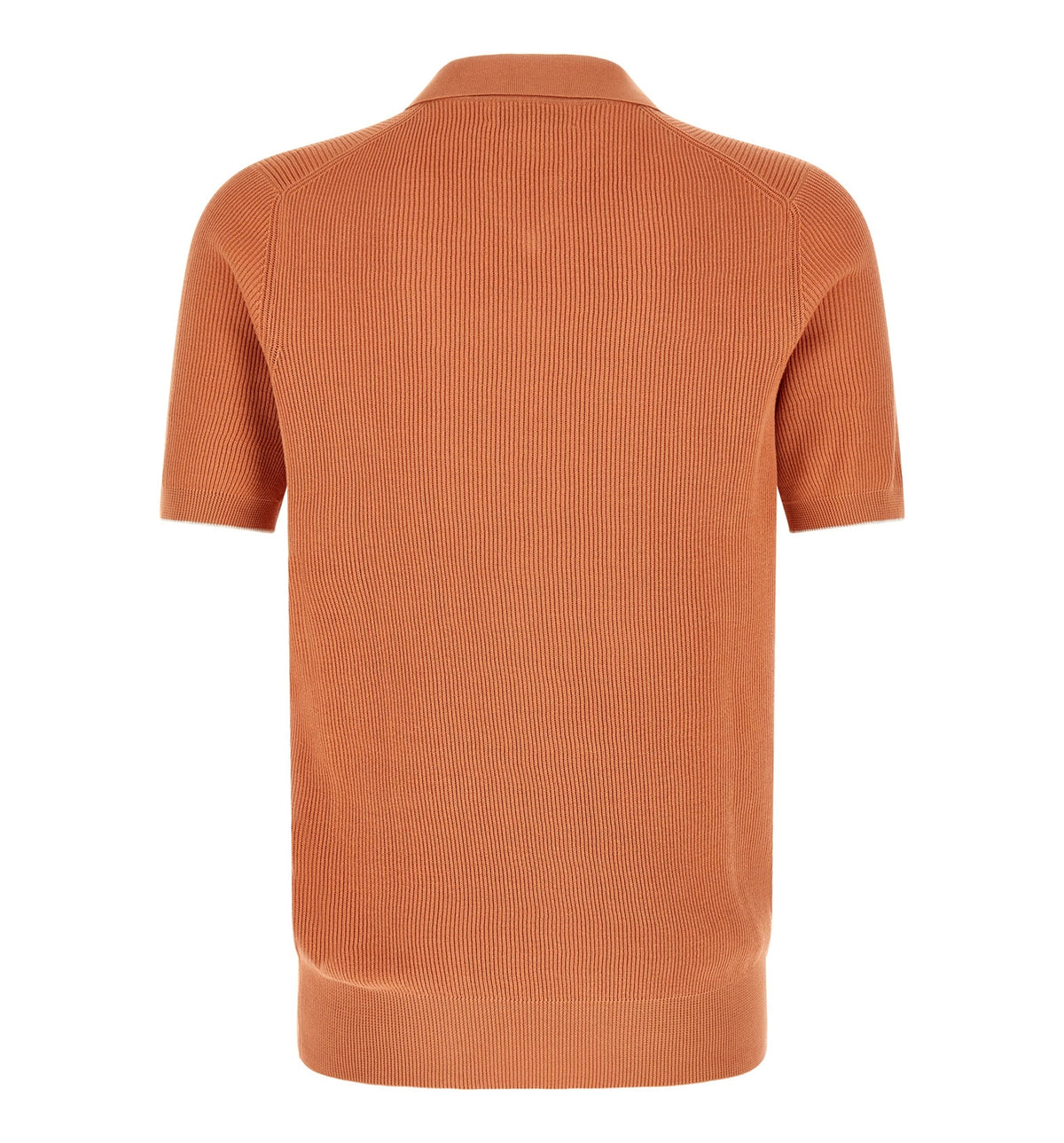 Cotton English Rib Knit Polo