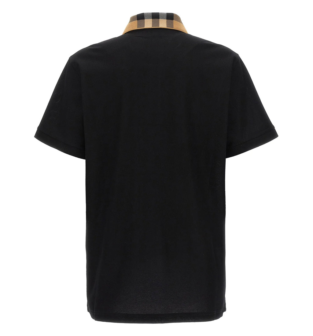 Check Collar Polo Shirt