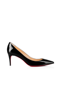 Kate Patent Leather Pumps - Black