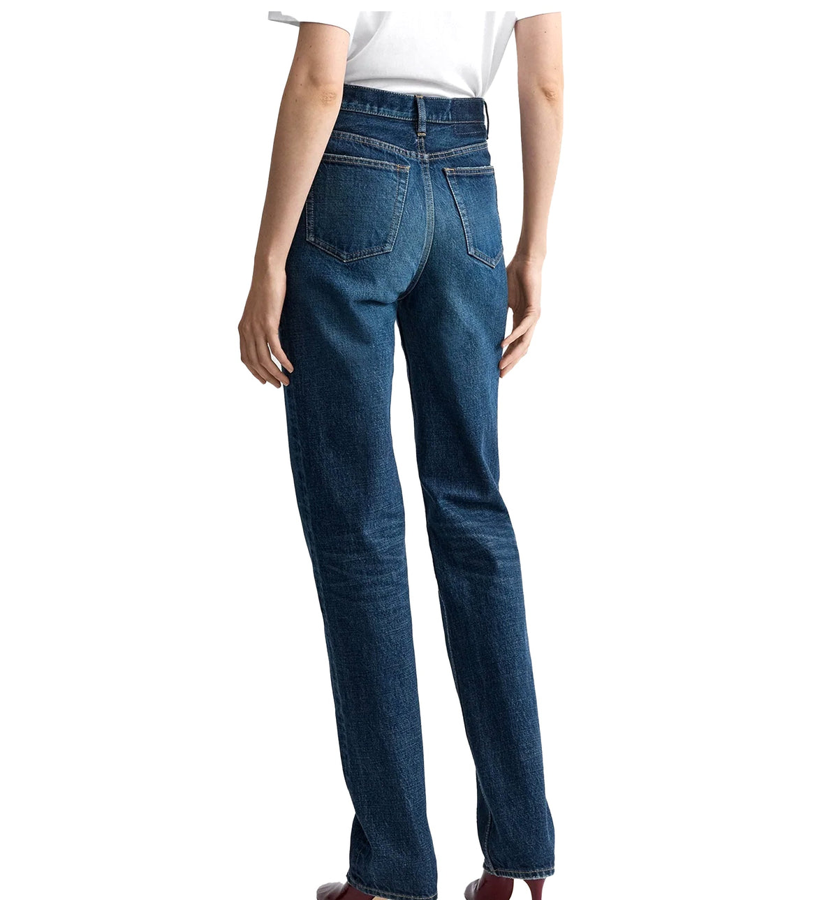Classic slim denim full length