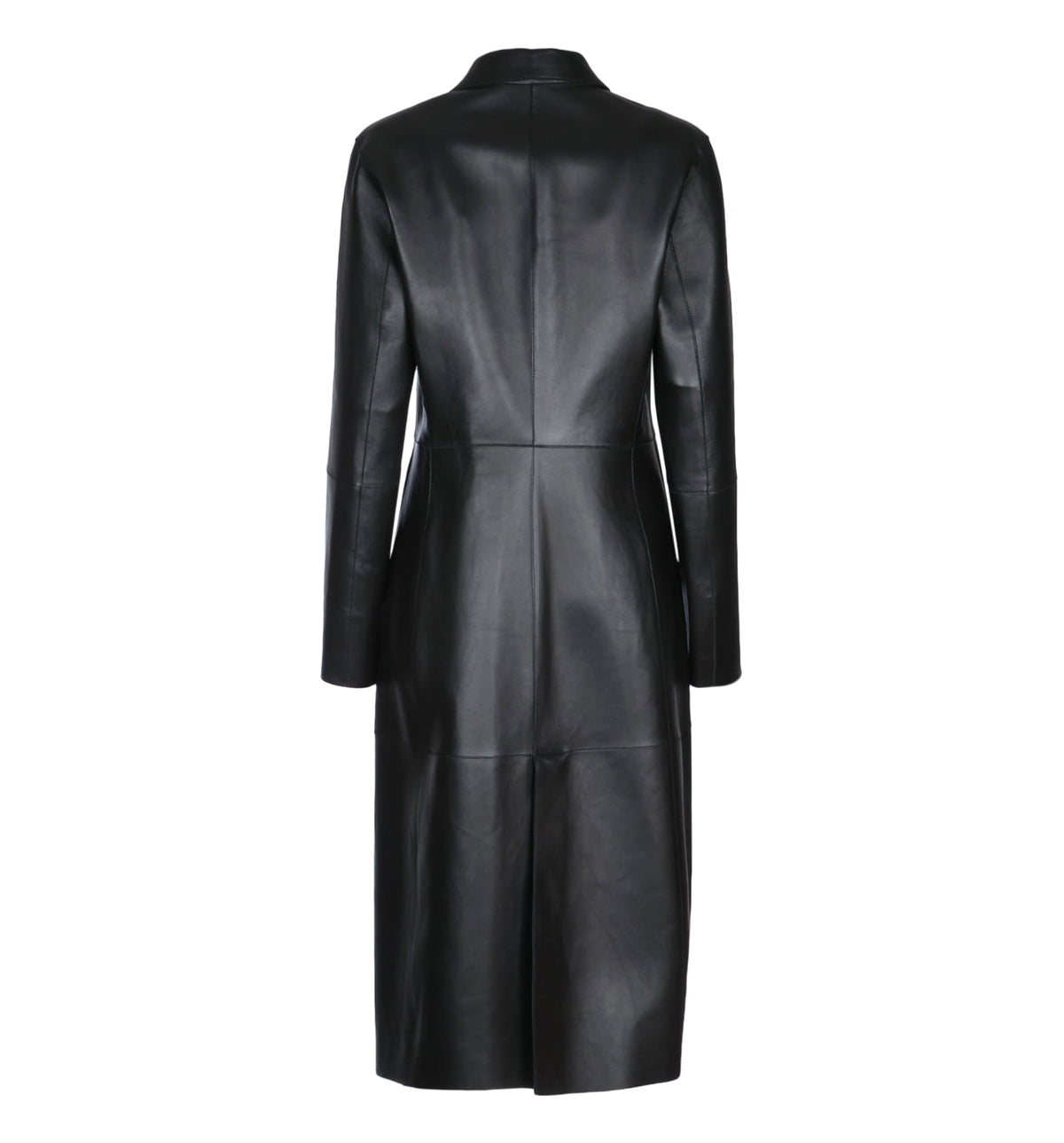 Slim Leather Coat