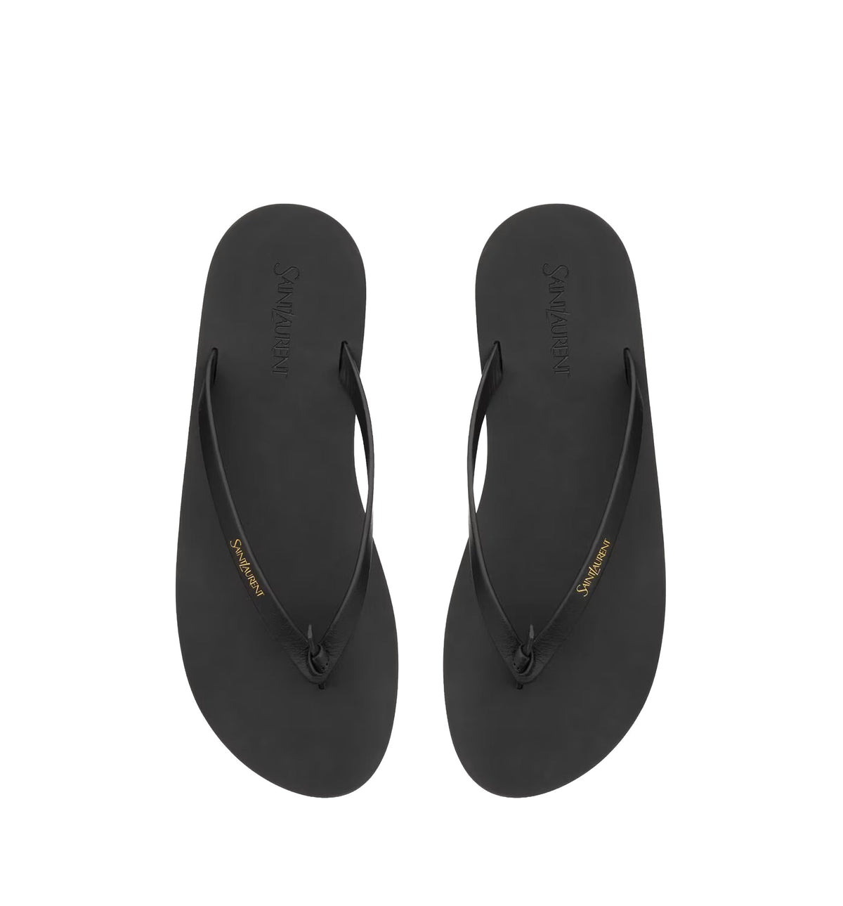 Pool Flip-Flops In Smooth Leather