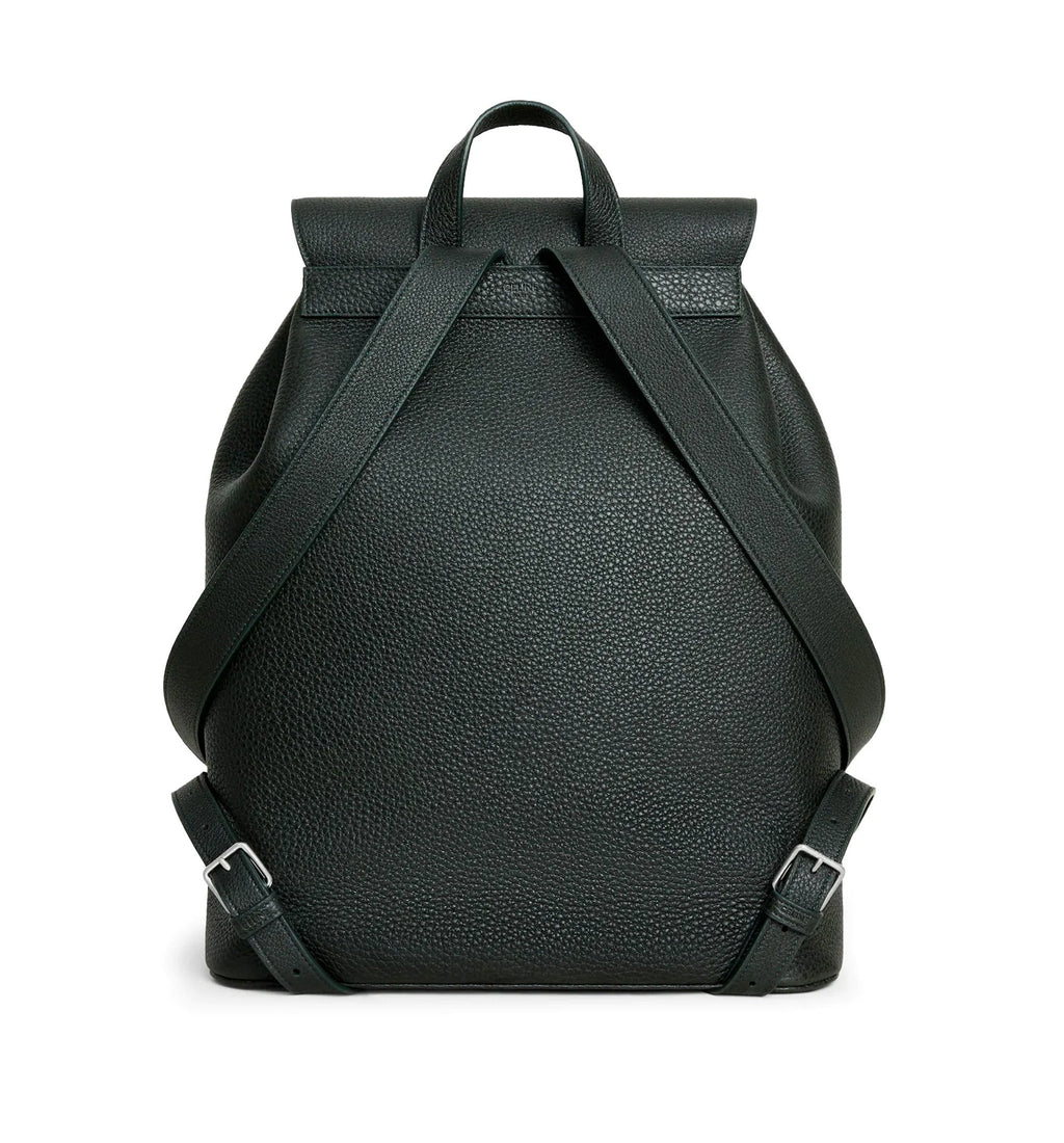 Large Backpack Folco In Grained Calfskin