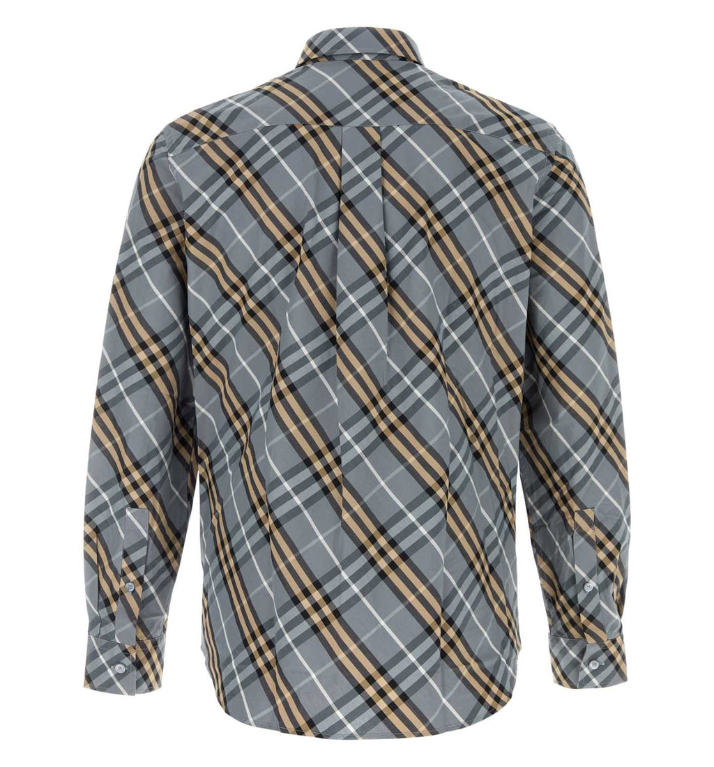 Embroidered Poplin Shirt