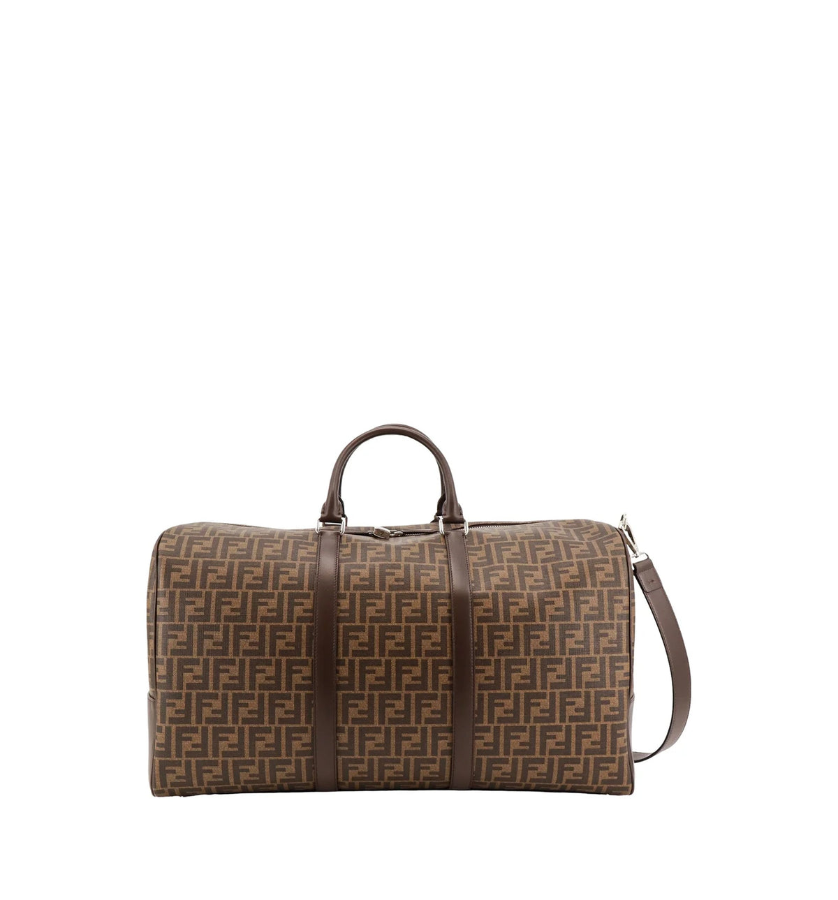 Fendi FF Monogram Pattern Large Duffle Bag