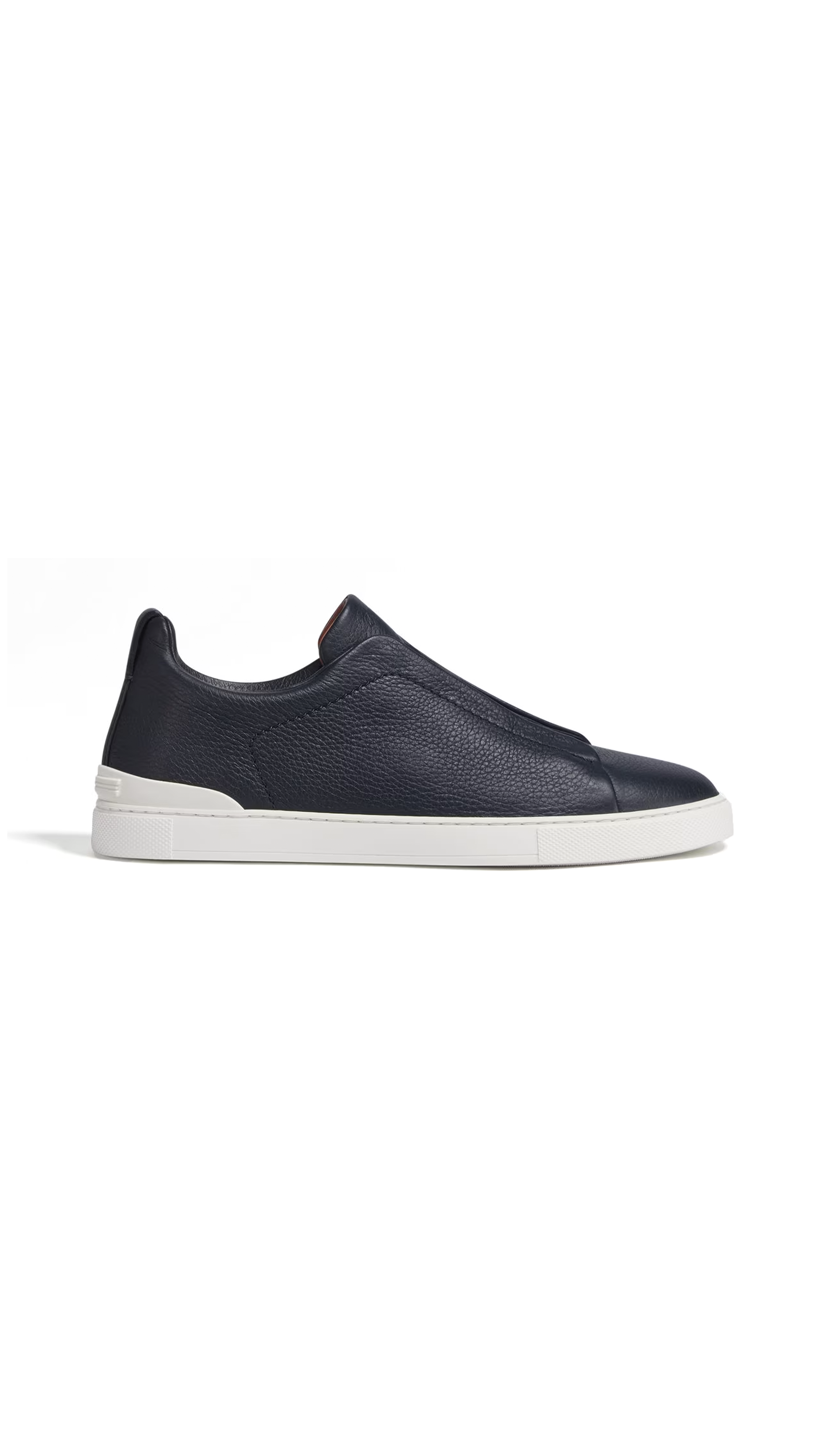 Deerskin Triple Stitch™ Low Top Sneakers - Navy