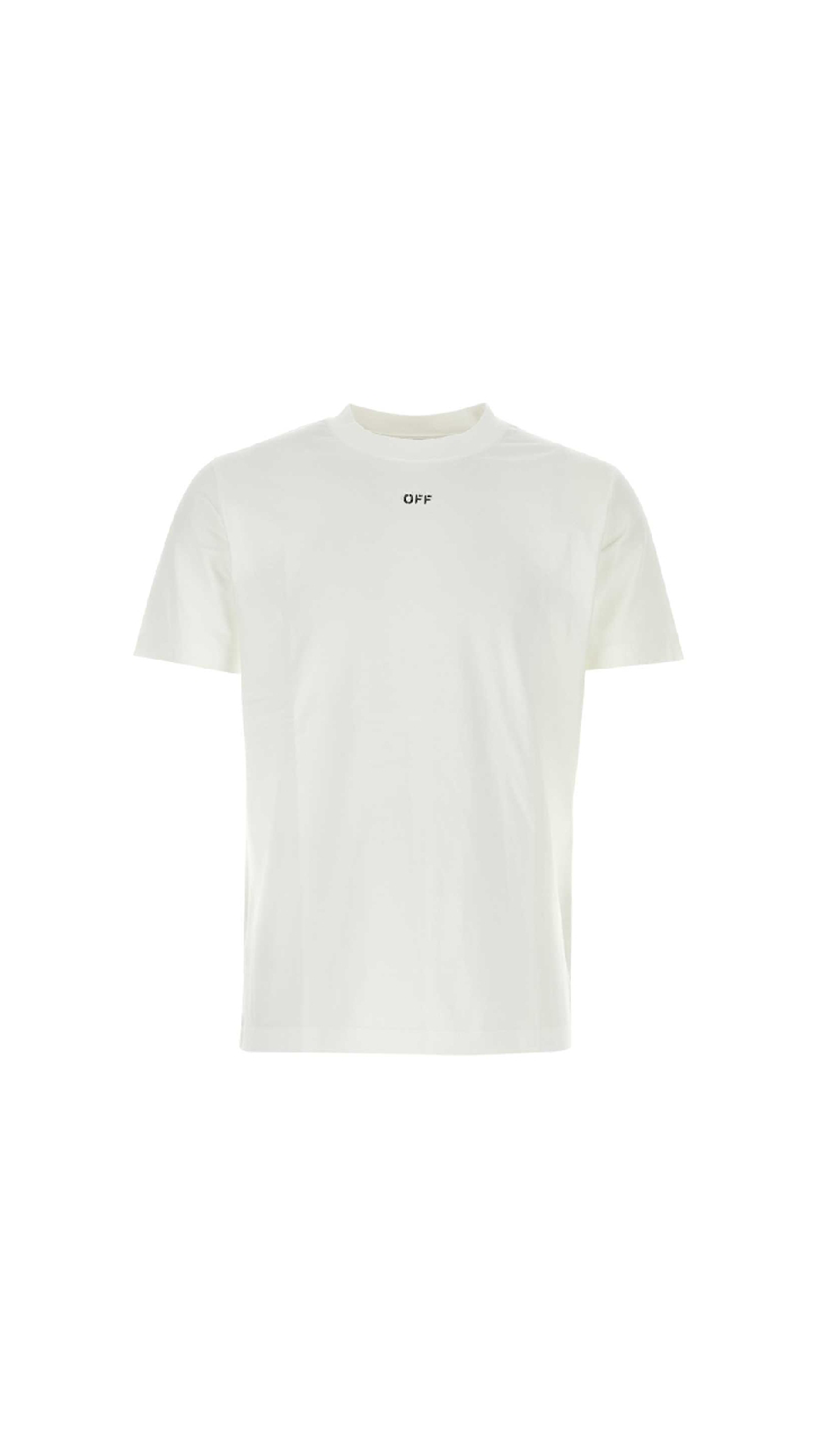 Off Stitch Slim S/S Tee - White