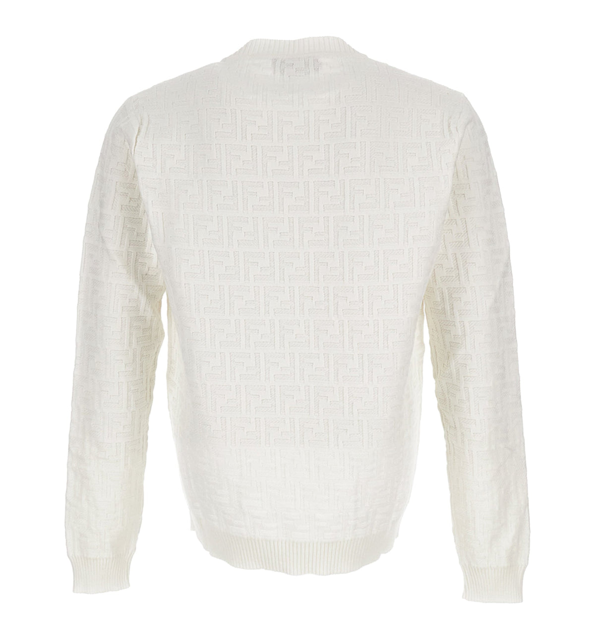 FF Jacquard Cotton Sweater