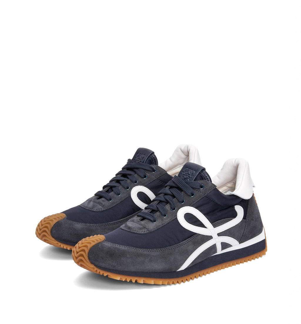 Flow Runner In Nylon And Suede