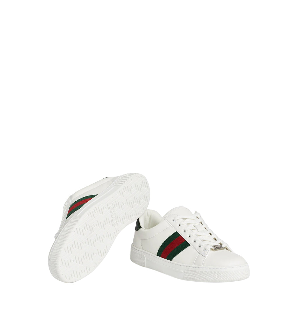 Gucci Ace Sneaker With Web