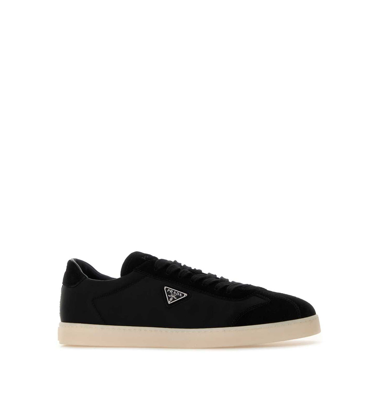 Re-Nylon And Suede Sneakers