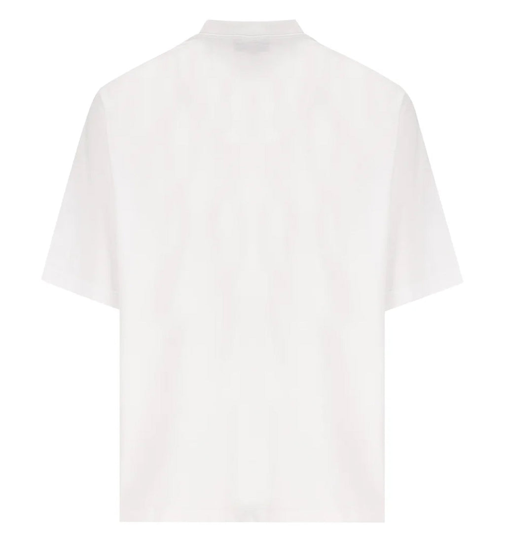 Cotton Jersey T-shirt With Print