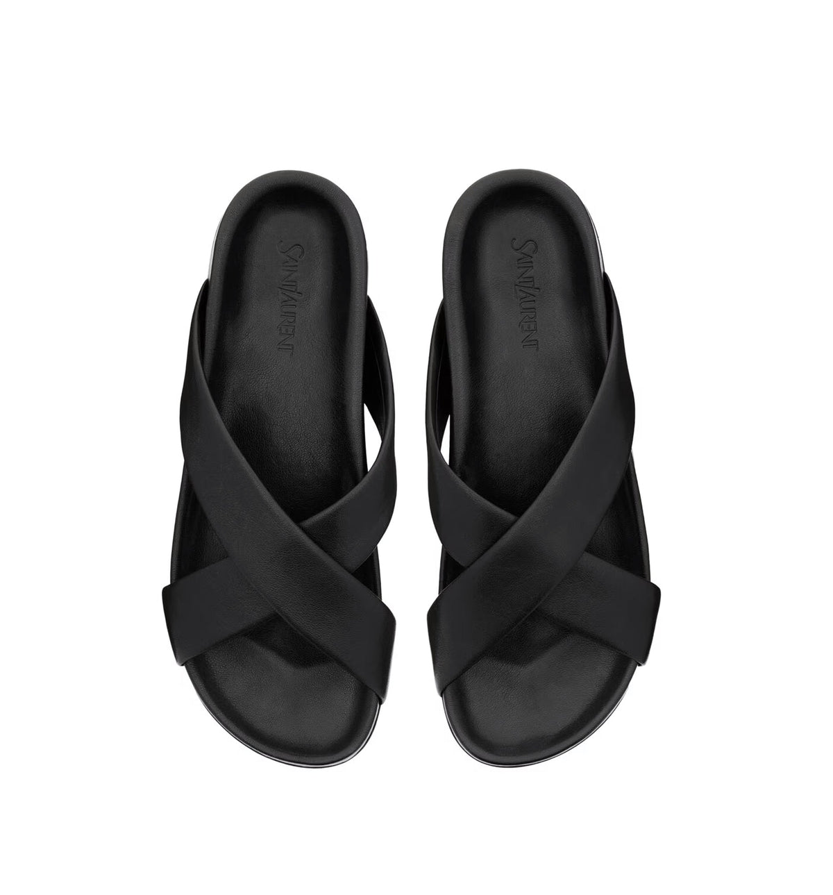 Nichols Slides In Smooth Leather