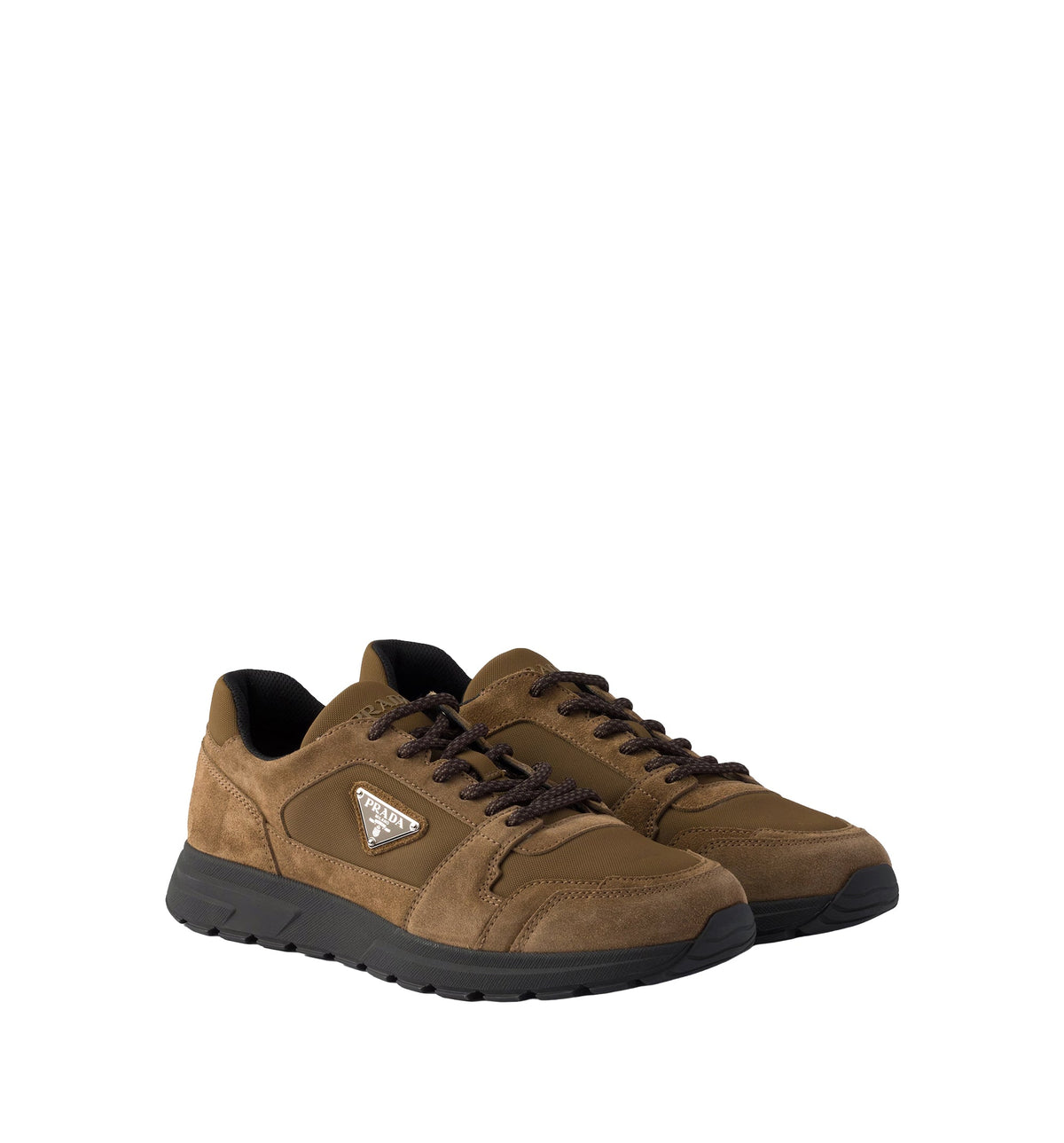 Prax Suede and Re-Nylon Sneakers