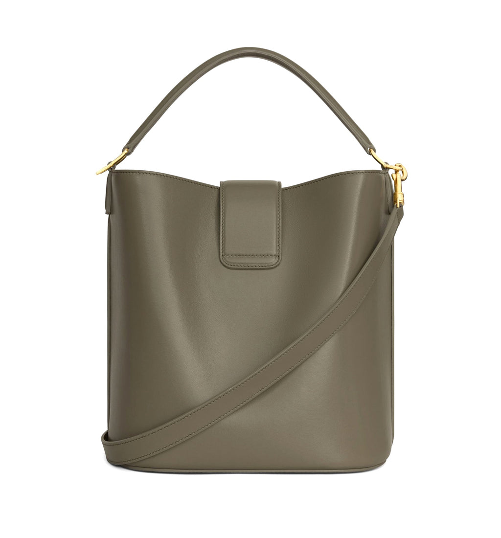 Medium Bucket Louise In Smooth Calfskin