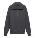 Wool and Cashmere Polo Sweater