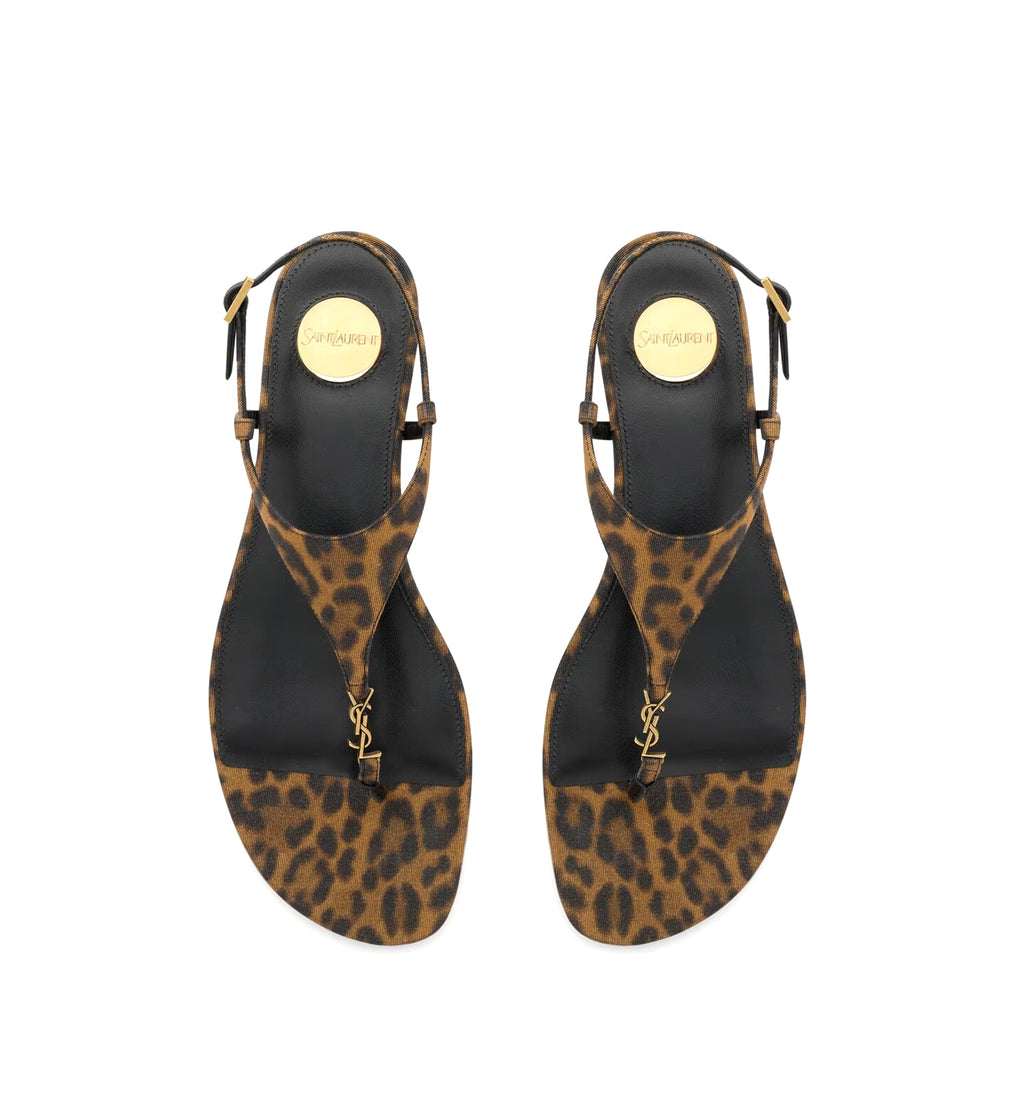 Cassandra Flat Sandals In Grosgrain