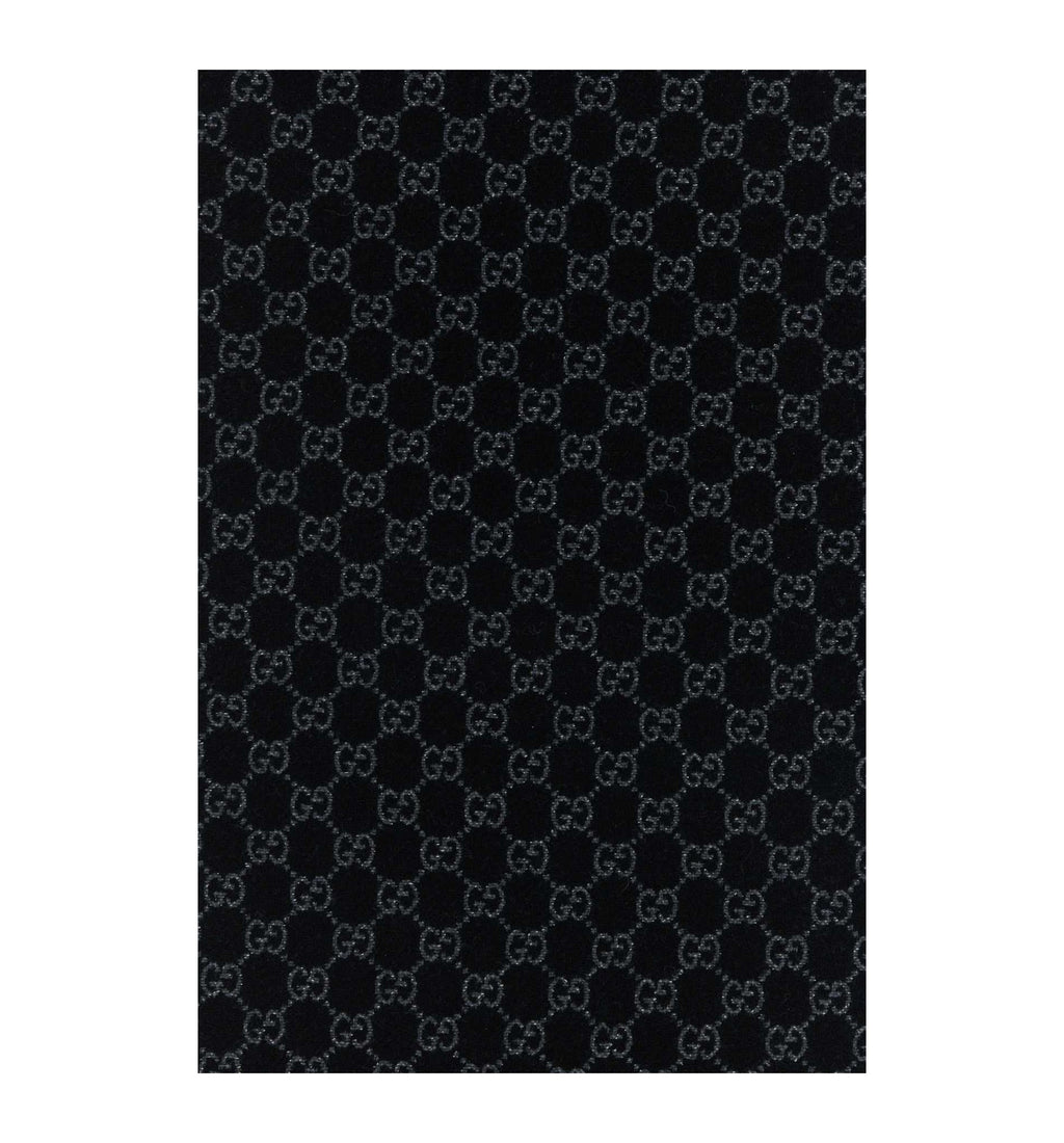 GG Wool Viscose Lamé Scarf