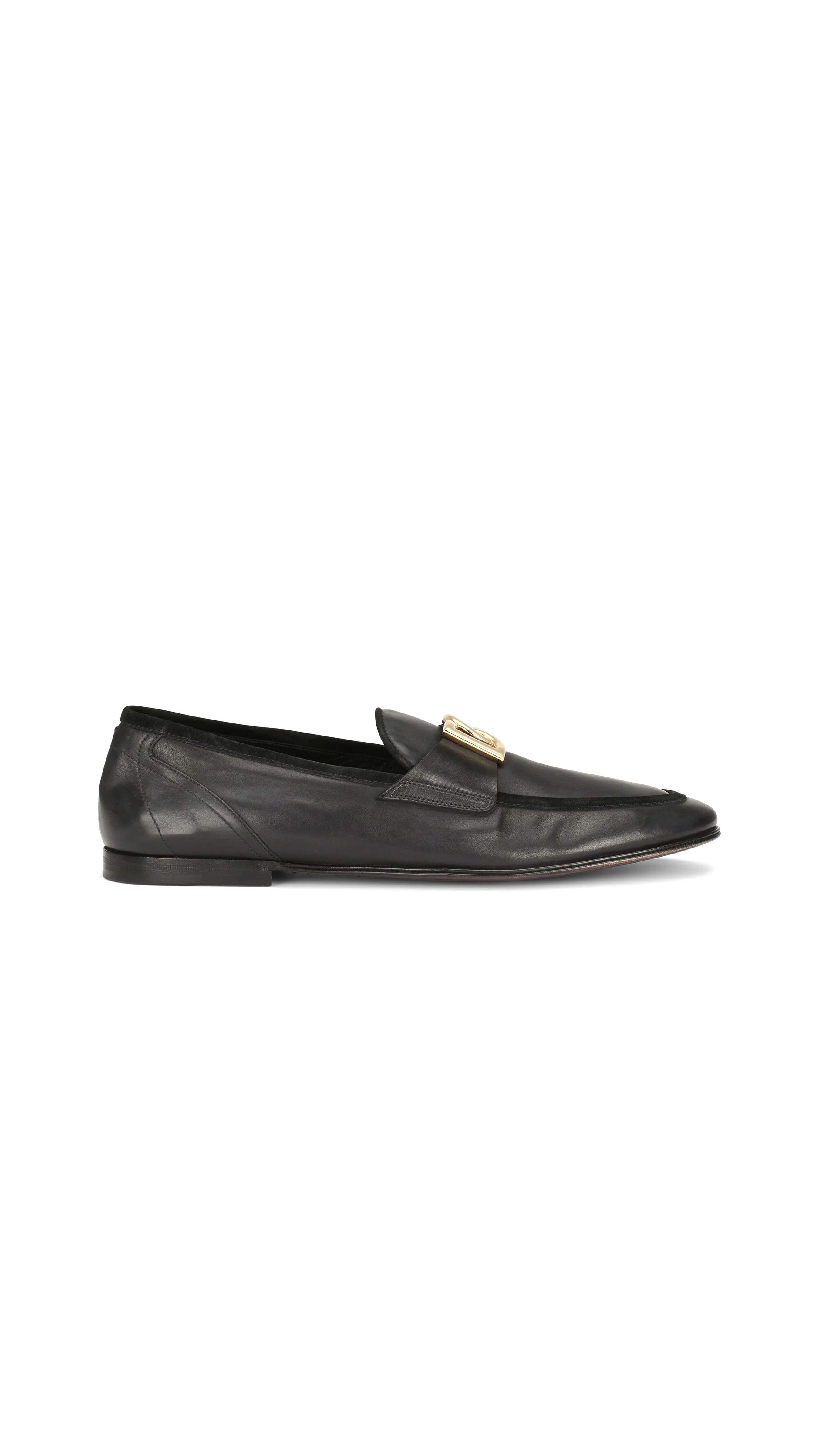 Calfskin Slippers - Black