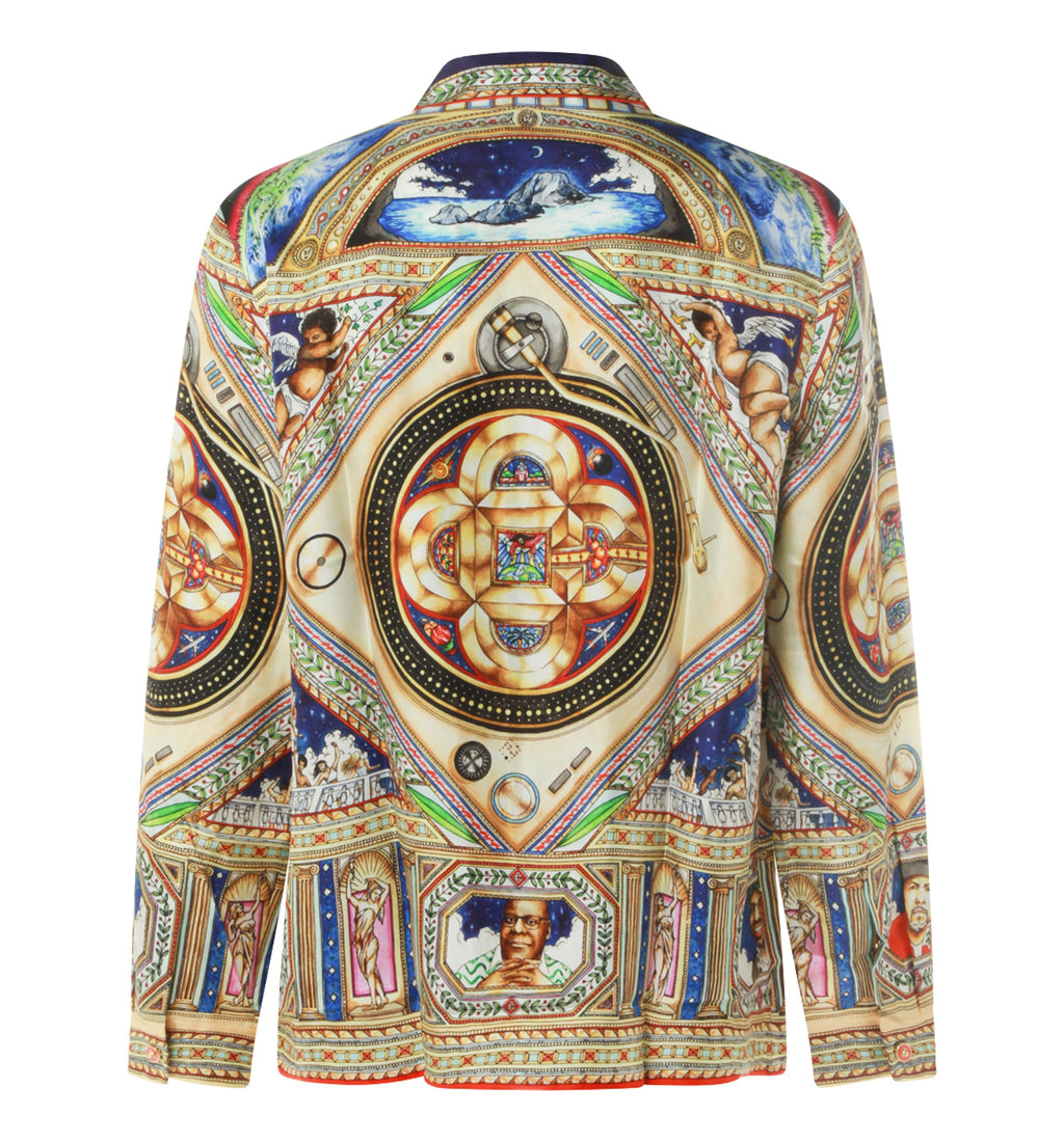 Bright Silk Shirt