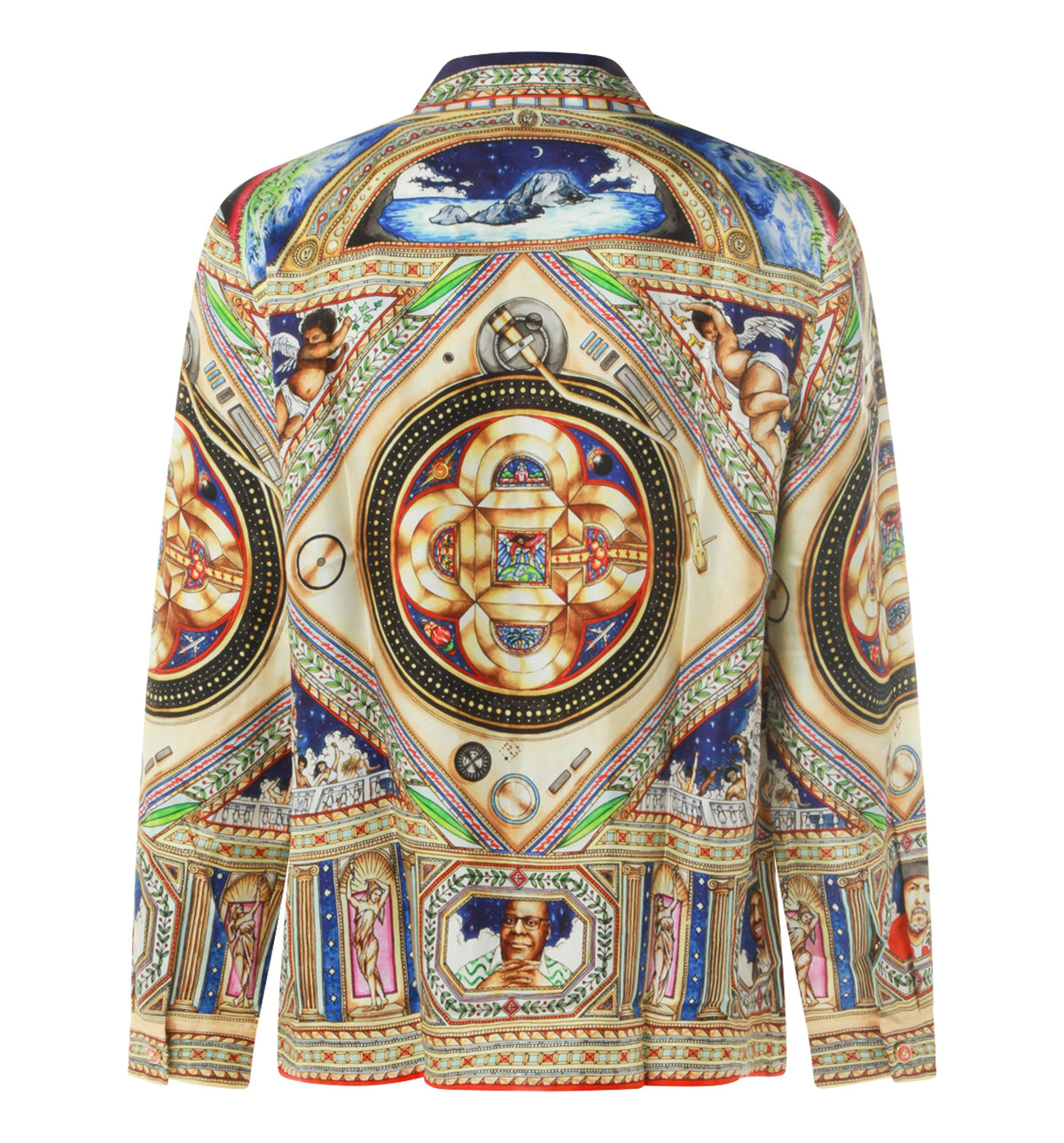 Bright Silk Shirt