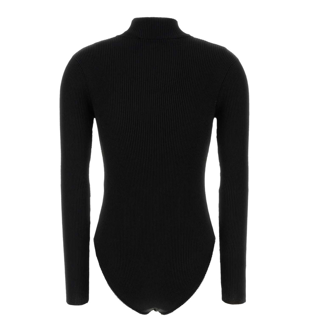 Body In Fine Rib With Givenchy Signature