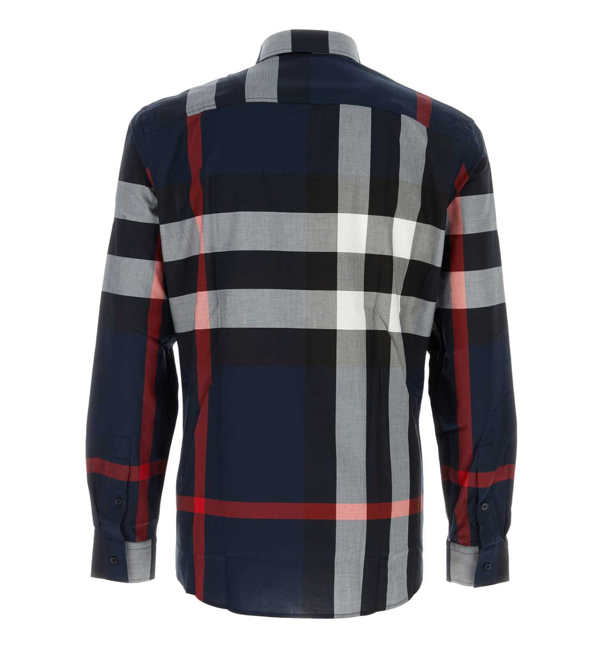 Slim Fit Check Cotton Shirt
