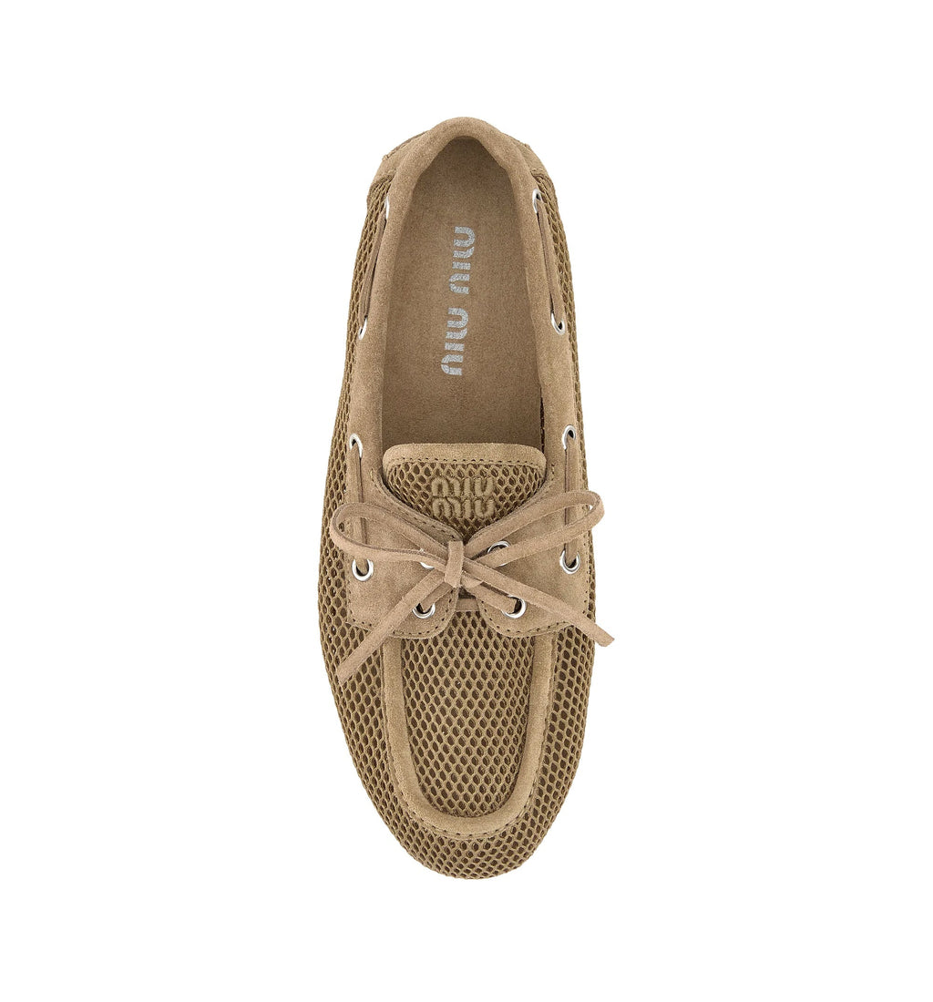 Cappuccino Mesh Loafers