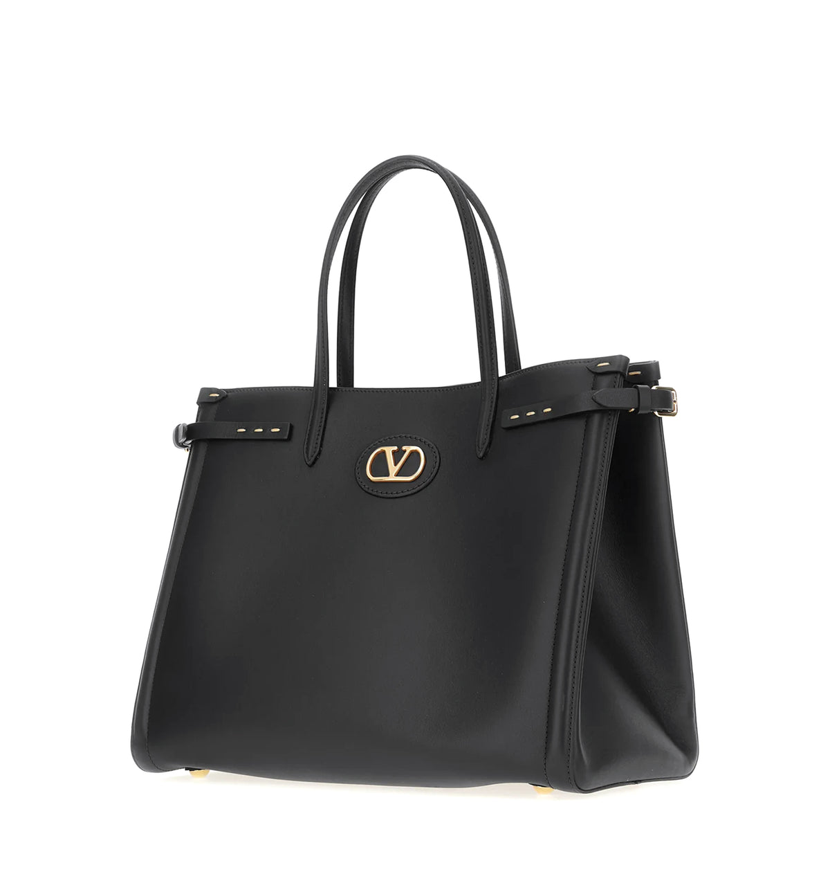 Antibes Medium Leather Shopping Bag