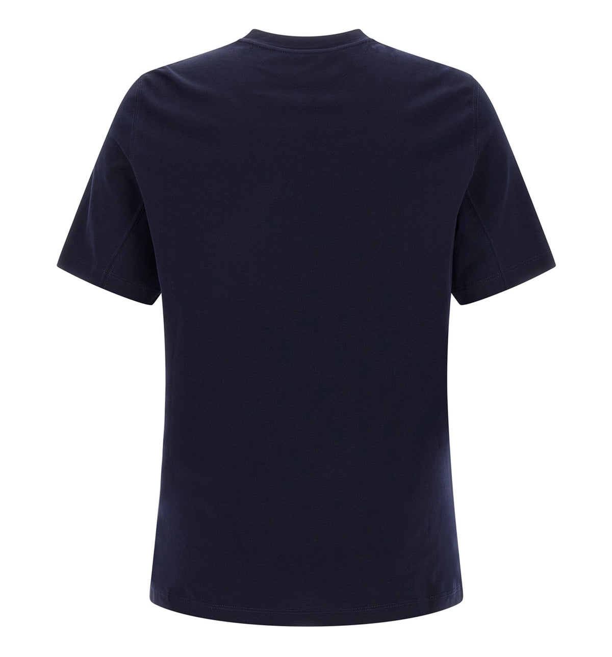 Cotton Jersey Crew Neck T-Shirt With Logo