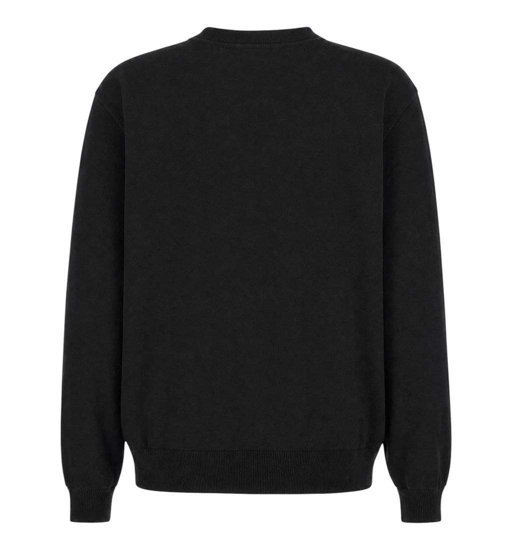 Sweater in Knit with Givenchy Paris Pearl Embroidery
