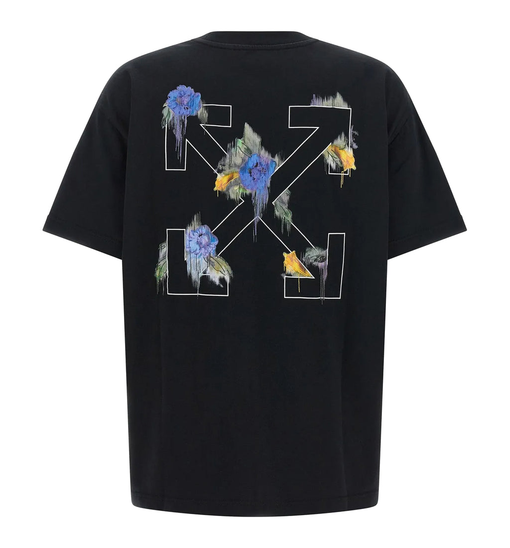 Arrows-print cotton T-shirt