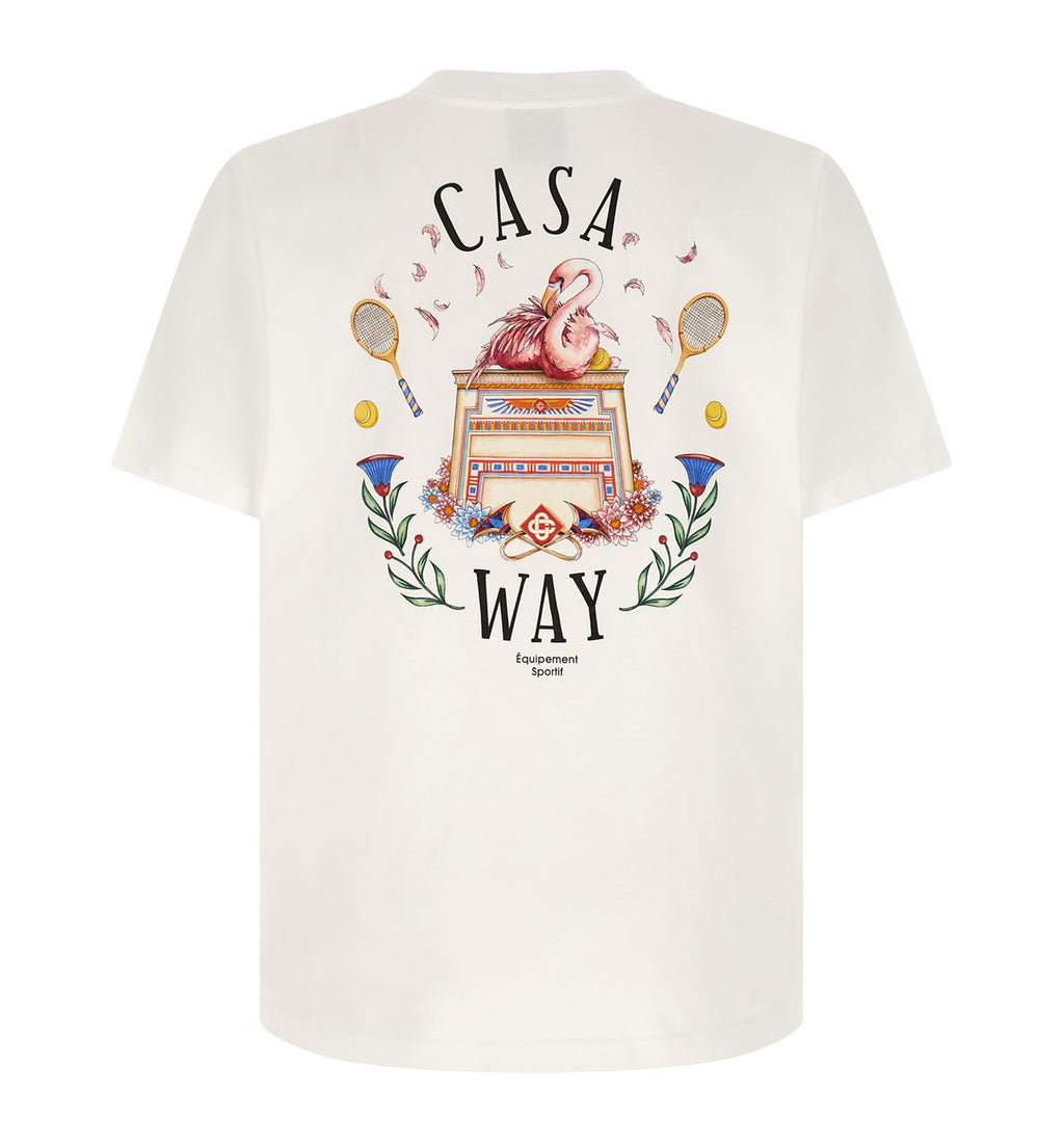 T-shirt with 'Casa Way' print